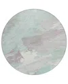 Addison Chantille Machine Washable Acn1515 8'x8' Round Area Rug