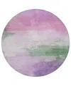 Addison Chantille Machine Washable Acn1519 8'x8' Round Area Rug
