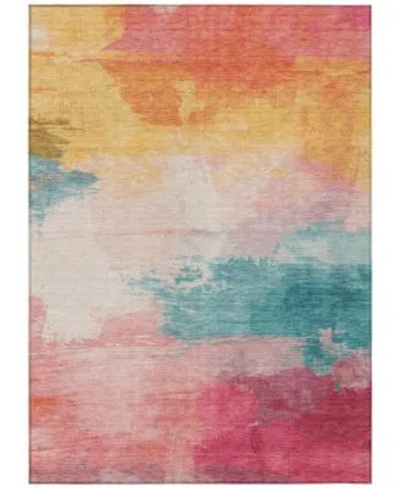 Addison Chantille Machine Washable Acn1520 Area Rug Collection In Pink
