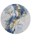 Addison Chantille Machine Washable Acn1524 8'x8' Round Area Rug