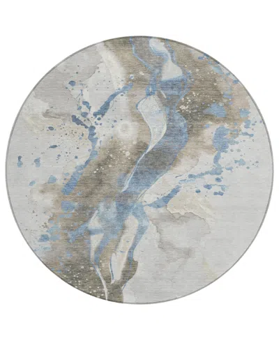Addison Chantille Machine Washable Acn1528 8'x8' Round Area Rug