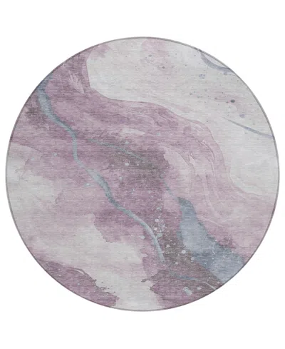 Addison Chantille Machine Washable Acn1531 8'x8' Round Area Rug