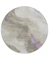 Addison Chantille Machine Washable Acn1534 8'x8' Round Area Rug