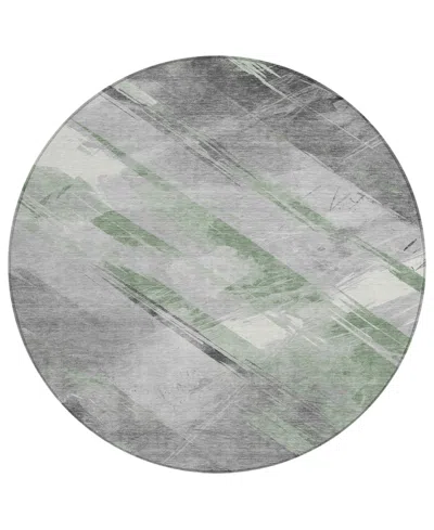 Addison Chantille Machine Washable Acn1535 8'x8' Round Area Rug
