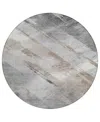 Addison Chantille Machine Washable Acn1541 8'x8' Round Area Rug