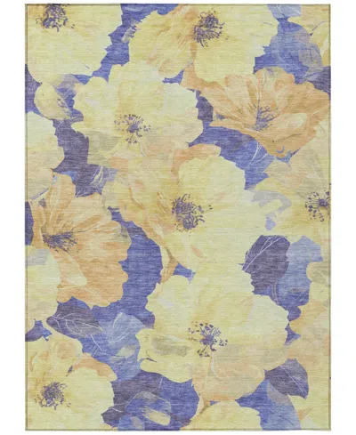 Addison Chantille Machine Washable Acn1548 10'x14' Area Rug In Sand