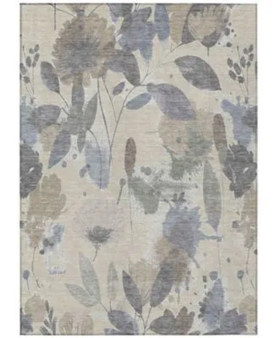 Addison Chantille Machine Washable Acn1549 Area Rug Collection In Sand