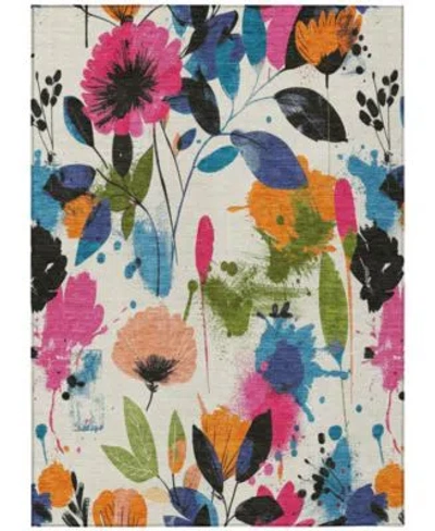 Addison Chantille Machine Washable Acn1551 Area Rug Collection In White