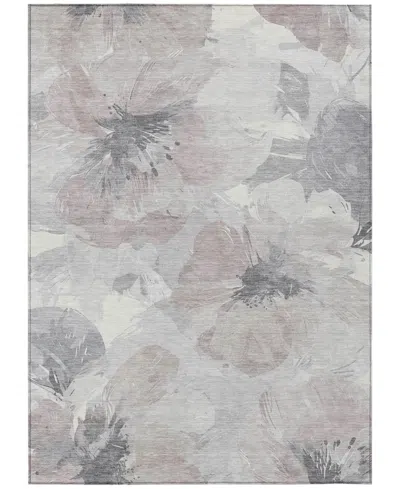 Addison Chantille Machine Washable Acn1559 2'6"x3'10" Area Rug In Brown