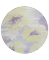 Addison Chantille Machine Washable Acn1560 8'x8' Round Area Rug
