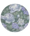 Addison Chantille Machine Washable Acn1563 8'x8' Round Area Rug