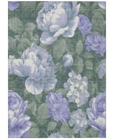 Addison Chantille Machine Washable Acn1563 Area Rug Collection In Purple