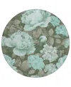 Addison Chantille Machine Washable Acn1565 8'x8' Round Area Rug