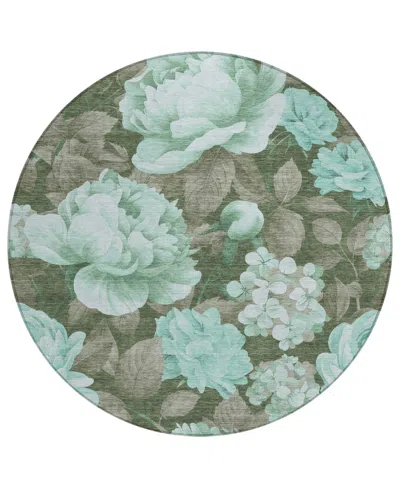Addison Chantille Machine Washable Acn1565 8'x8' Round Area Rug