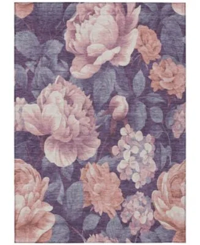 Addison Chantille Machine Washable Acn1567 Area Rug Collection In Pink