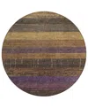 Addison Chantille Machine Washable Acn1568 8'x8' Round Area Rug