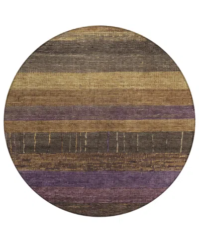 Addison Chantille Machine Washable Acn1568 8'x8' Round Area Rug