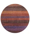 Addison Chantille Machine Washable Acn1570 8'x8' Round Area Rug