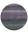 Addison Chantille Machine Washable Acn1571 8'x8' Round Area Rug