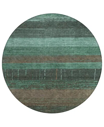 Addison Chantille Machine Washable Acn1572 8'x8' Round Area Rug