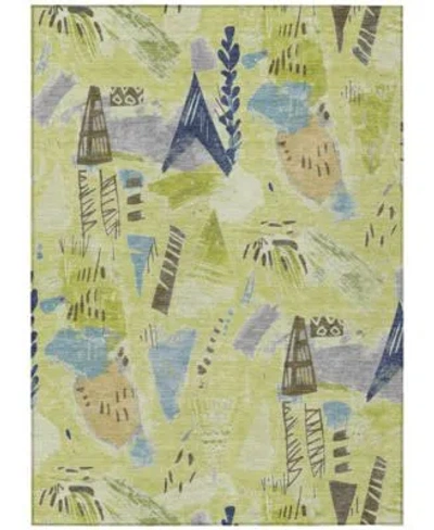 Addison Chantille Machine Washable Acn1573 Area Rug Collection In Green