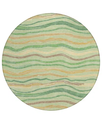 Addison Chantille Machine Washable Acn1582 8'x8' Round Area Rug