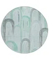 Addison Chantille Machine Washable Acn1593 8'x8' Round Area Rug