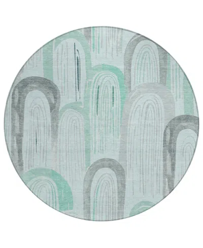 Addison Chantille Machine Washable Acn1593 8'x8' Round Area Rug