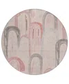 Addison Chantille Machine Washable Acn1595 8'x8' Round Area Rug