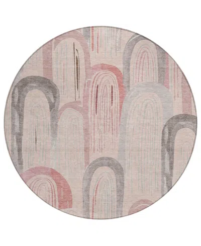 Addison Chantille Machine Washable Acn1595 8'x8' Round Area Rug