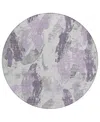 Addison Chantille Machine Washable Acn1599 8'x8' Round Area Rug