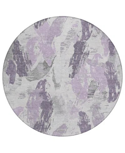 Addison Chantille Machine Washable Acn1599 8'x8' Round Area Rug