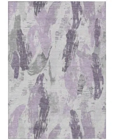 Addison Chantille Machine Washable Acn1599 Area Rug Collection In Purple