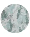 Addison Chantille Machine Washable Acn1601 8'x8' Round Area Rug