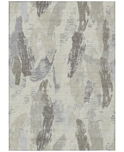 Addison Chantille Machine Washable Acn1602 9'x12' Area Rug In Brown