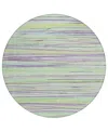 Addison Chantille Machine Washable Acn1606 8'x8' Round Area Rug