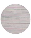 Addison Chantille Machine Washable Acn1607 8'x8' Round Area Rug