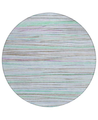 Addison Chantille Machine Washable Acn1608 8'x8' Round Area Rug