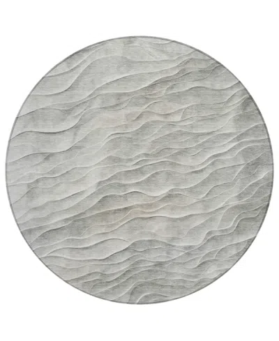 Addison Chantille Machine Washable Acn1617 8'x8' Round Area Rug