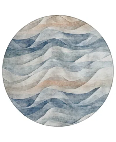 Addison Chantille Machine Washable Acn1620 8'x8' Round Area Rug