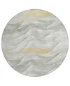 Addison Chantille Machine Washable Acn1622 8'x8' Round Area Rug