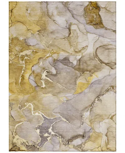 Addison Chantille Machine Washable Acn500 2'6x3'10 Area Rug In Taupe