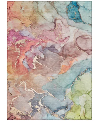 Addison Chantille Machine Washable Acn500 5'x7'6 Area Rug In Blue