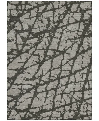 Addison Chantille Machine Washable Acn501 10'x14' Area Rug In Gray