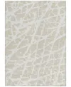 Addison Chantille Machine Washable Acn501 5'x7'6 Area Rug In Beige