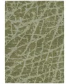 Addison Chantille Machine Washable Acn501 8'x10' Area Rug In Olive