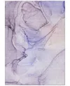 Addison Chantille Machine Washable Acn502 2'6x3'10 Area Rug In Purple