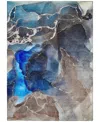 Addison Chantille Machine Washable Acn503 5'x7'6 Area Rug In Navy