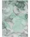 Addison Chantille Machine Washable Acn504 2'6x3'10 Area Rug In Green
