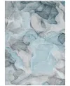 Addison Chantille Machine Washable Acn504 8'x10' Area Rug In Ocean